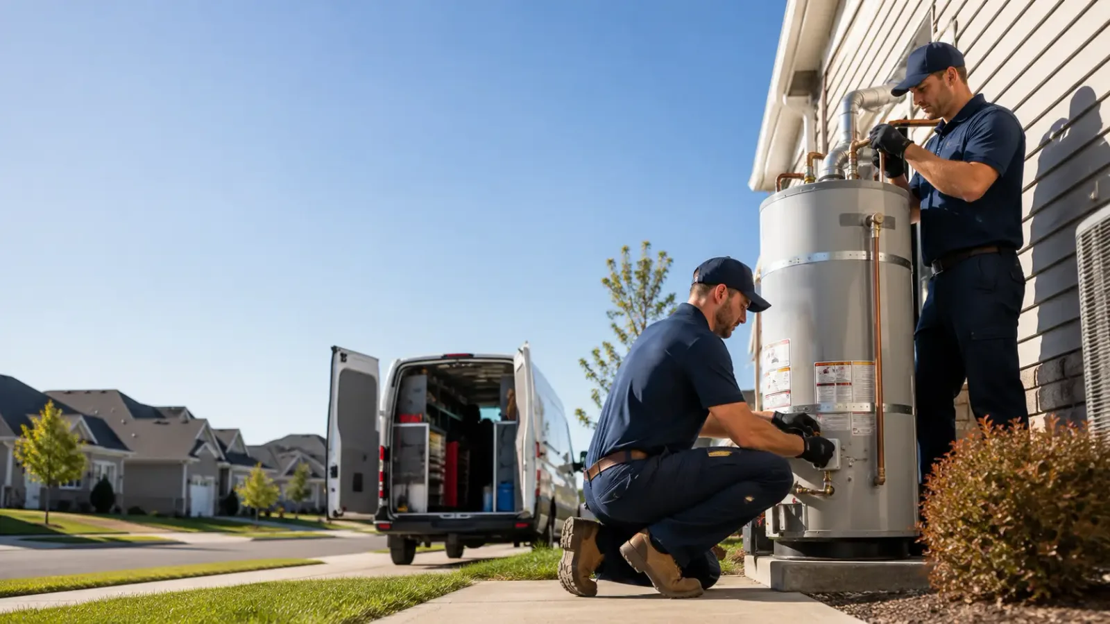 Water Heater Installation in Shumway, IL